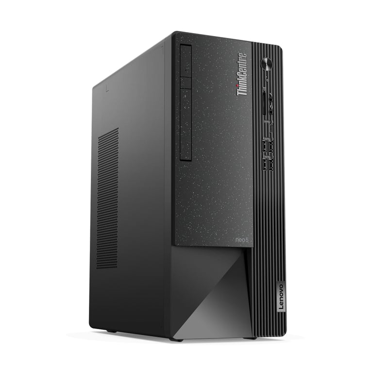 Lenovo ThinkCentre neo 50t Intel® Core™ i5 i5 12400 8 Go DDR4 SDRAM SSD Windows 11 Pro Tower PC Neuf