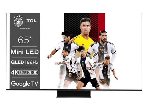 TCL 65MQLED87 TV 165,1 cm (65'') 4K Ultra HD Smart TV Wifi Titane 2000 cd/m²