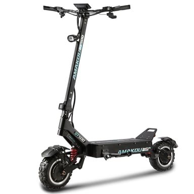 Trottinette électrique TOURSOR X7 à double moteur, batterie 72 V 40 Ah, autonomie maximale de 120 km
