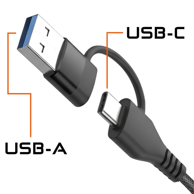 Hub USB USB C 3 en 1 avec USB 2.0 / USB C Power Delivery / Ethernet RJ45 Neuf - vue 3