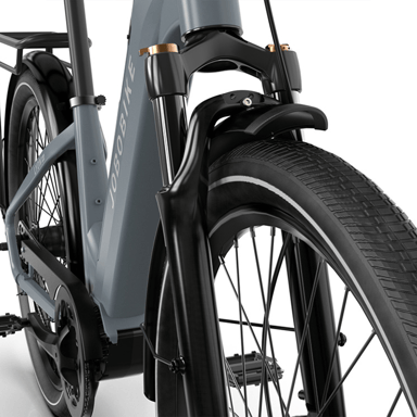 Bicicleta eléctrica para adultos Lyon Pro con motor central de 250 W y batería de 36 V y 15 Ah