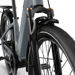 Bicicleta eléctrica para adultos Lyon Pro con motor central de 250 W y batería de 36 V y 15 Ah