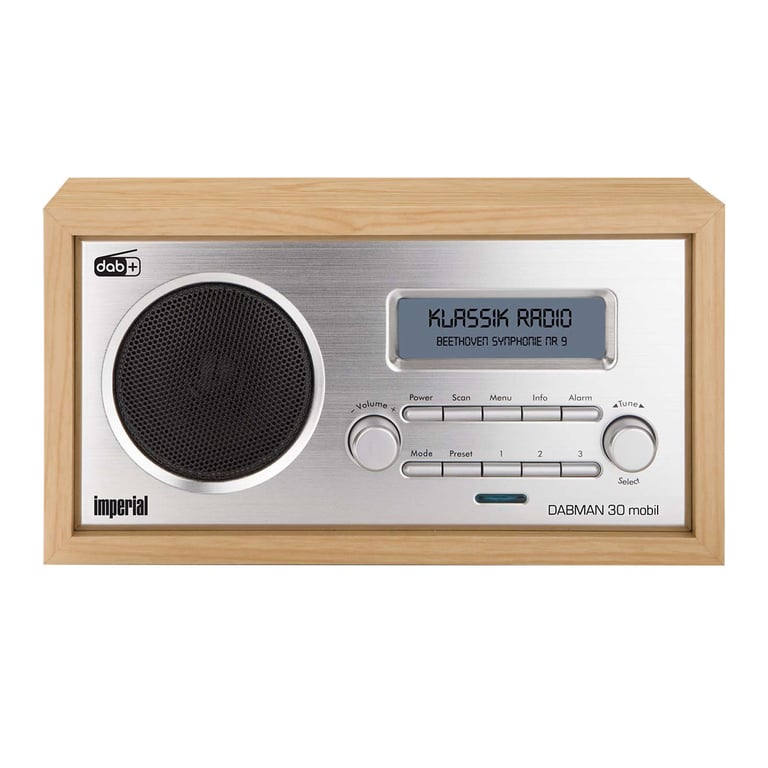 Radio Fm Radio Sveglia Azatom DAB FM Con Bluetooth - Nero, 30W, Batteria Ricaricabile, Display LCD Regolabile Ajax Home Siren