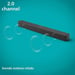 Philips Soundbar stereo 2.0 Noir 2.0 canaux 30 W