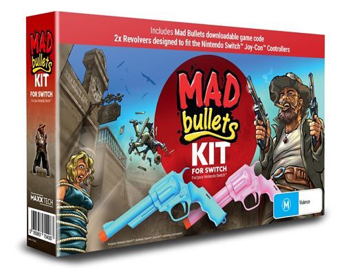 Mad Bullets Kit Edition Bundle Code in a box Nintendo Switch Neuf