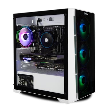 PC Gamer Nitropc Avancé Silver Plus - Intel i5-12400F, RX 6500 XT 4Go, RAM 16Go, M.2 1To, Windows 11, WiFi