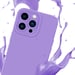 Coque pour Apple iPhone 13 PRO en FLUID VIOLET CLAIR Housse de protection Étui en silicone TPU flexible