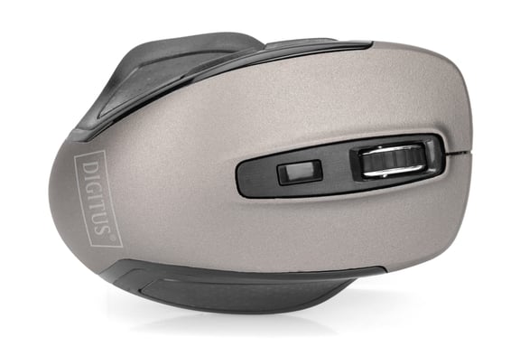 Digitus Wireless Optical Mouse, 6 botones, Ergonomic
