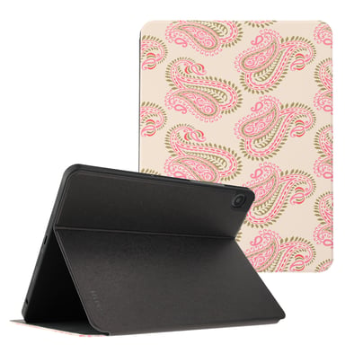 Selencia Coque tablette Vivid pour Samsung Galaxy Tab A11 Plus / A9 Plus - Paisley Blush