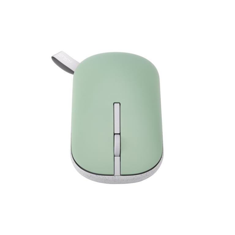 ASUS Marshmallow Mouse MD100 souris Bureau Ambidextre RF sans fil + Bluetooth Optique 1600 DPI - Neuf