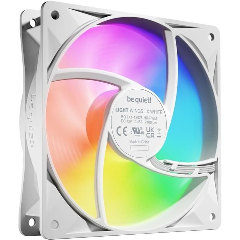 be quiet! Wings LX 120 mm PWM High Speed Triple Pack - vue 2