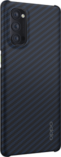 Coque Kevlar Noire pour Oppo Reno 4 Oppo
