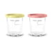 Dos recipientes para postre Ninja NC501 compatibles con la heladera Creami NC501EU