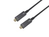 Equip 119462 Cable óptico activo USB-C a C, M/M, 10m, PD 60W, 4K/60Hz, 10Gbps, Vídeo+Datos+PD