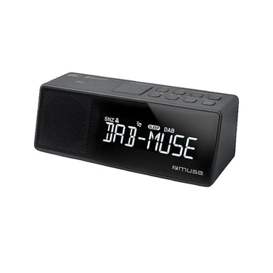 Radio-réveil numérique DAB+/FM Muse M-172 DBT noir
