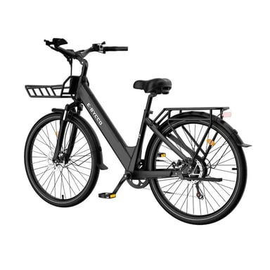 VéLo Électrique V1 | Vitesse Max 25 km/h | Autonomie 45-90 km | Moteur 250W | Batterie 36V 15.6Ah | Pneus 28 Pouces | Gris