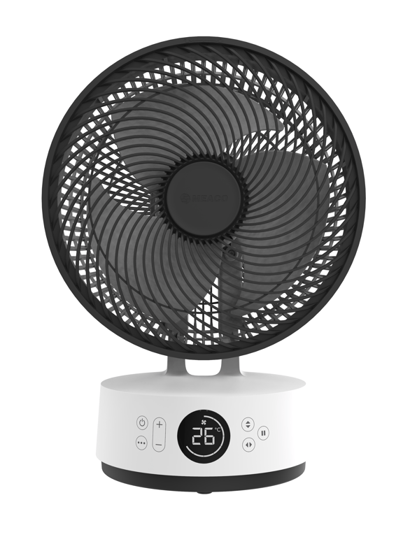 MEACO MeacoFan Sefte 10 Ventilateur de Table Circulation d'Air Silencieuse Moteur Sans Balais Oscillation Horizontale et Verticale Télécommande Lumineuse Neuf - vue 3