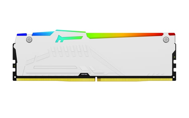 Kingston Technology FURY Beast 32 GB 5600 MT/s DDR5 CL40 DIMM (Kit de 2) White RGB XMP