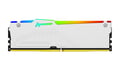 Kingston Technology FURY Beast 32 GB 5600 MT/s DDR5 CL40 DIMM (Kit de 2) White RGB XMP
