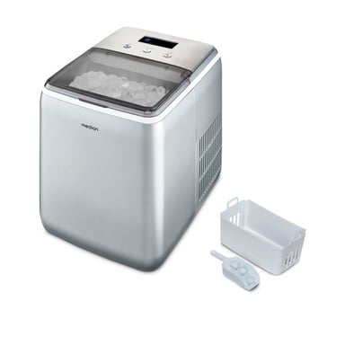 Medion Machine à glaçons cristallins – MD11950 – Réservoir eau 26L – 15kg/24h – 2 tailles – 10 minutes - vue 1