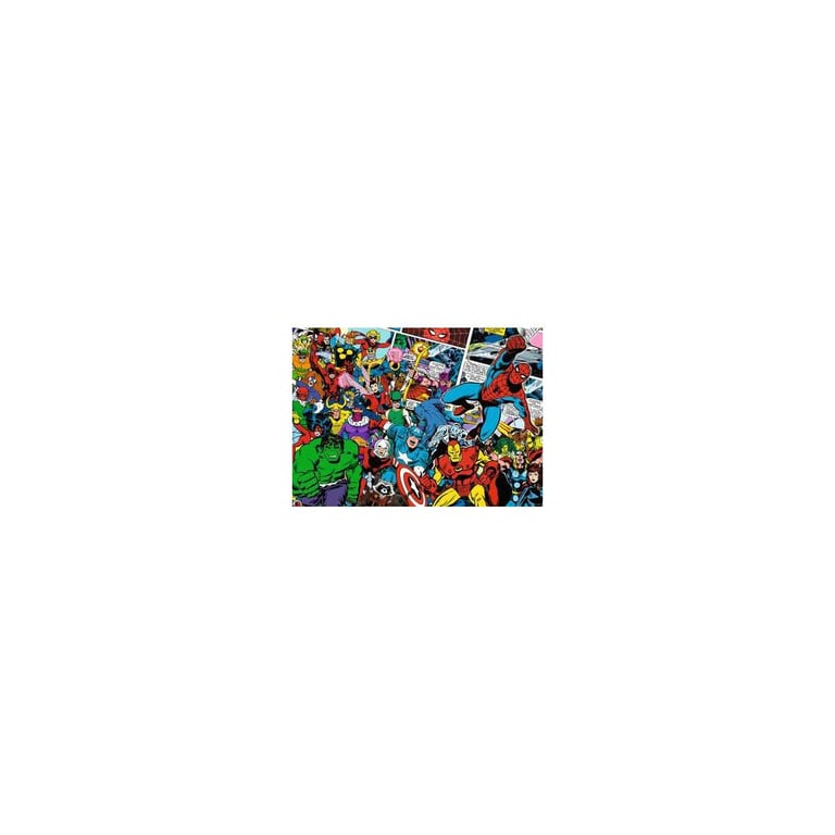 Puzzle 1000 pièces Challenge Puzzle : Marvel Ravensburger France - vue 3
