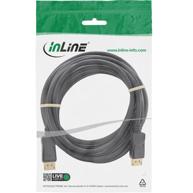 InLine 17103P câble DisplayPort 3 m Noir