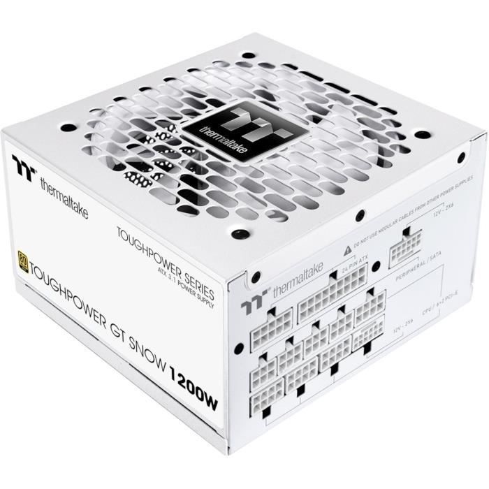 Thermaltake Toughpower GT Snow unité d'alimentation d'énergie 24 pin ATX ATX - vue 6