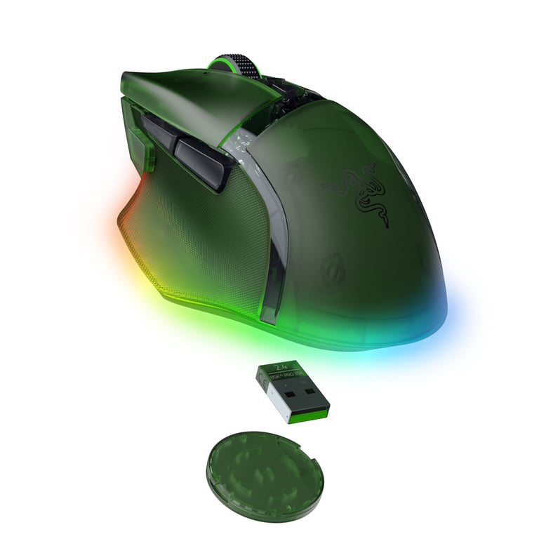 Razer Basilisk V3 Pro 35K souris Gaming Droitier RF Wireless + Bluetooth + USB Type-A Optique 35000 DPI - Neuf