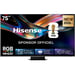 TV 75UR9S 75'' (2026) 4K Smart TV RGB Mini-LED 180 Hz VRR VIDAA Alexa Dolby Atmos Gris