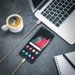 Câble USB 3.2 Gen 2 charge rapide USB-C vers USB-A métallisé tressé Charge/sync (1M), Or