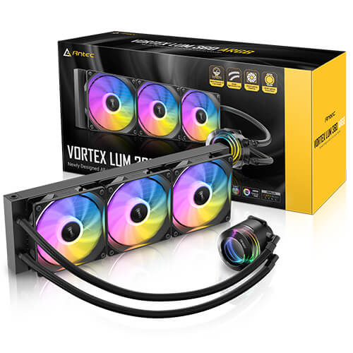 Antec Vortex Lum 360 ARGB Processeur Kit de refroidissement du liquide 12 cm Neuf - vue 3