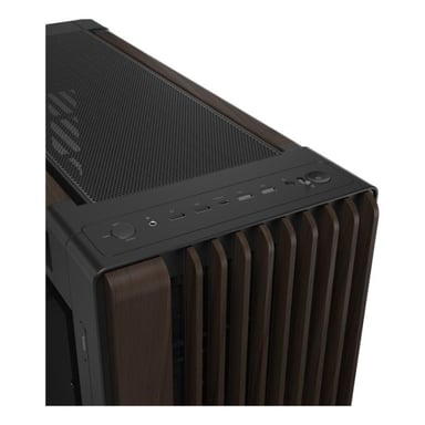 ASUS ProArt PA602 Wood Edition Modern Black - Tempered Glass Panel Midi Tower Noir, Bois