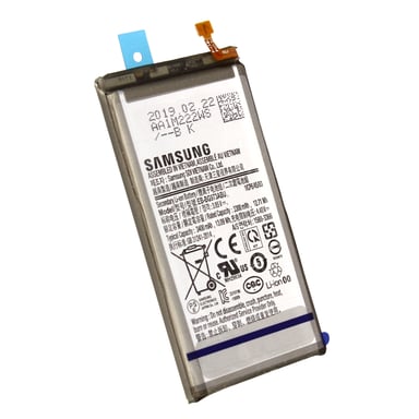Batteria interna Samsung Galaxy S10 3400 mAh Originale Nero