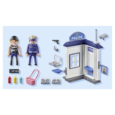 Playmobil 71733 Starter Pack Sala De Policia