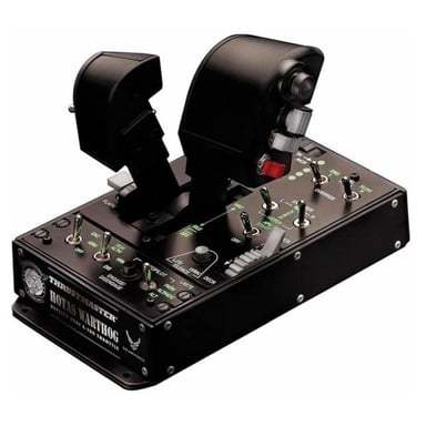 THRUSTMASTER HOTAS WARTHOG DUAL THROTTLES PC Dual Metal Throttle A-10C Replica Aircraft HEART Technology 2960739