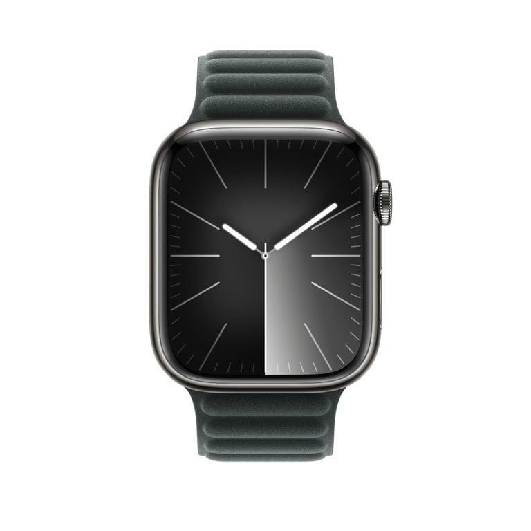 Bracelet Apple Watch 45mm Vert Polyester - vue 4