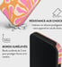 Burga Funda para iPhone 16 MagSafe Tough Shockproof Modelo Aloha Rosa