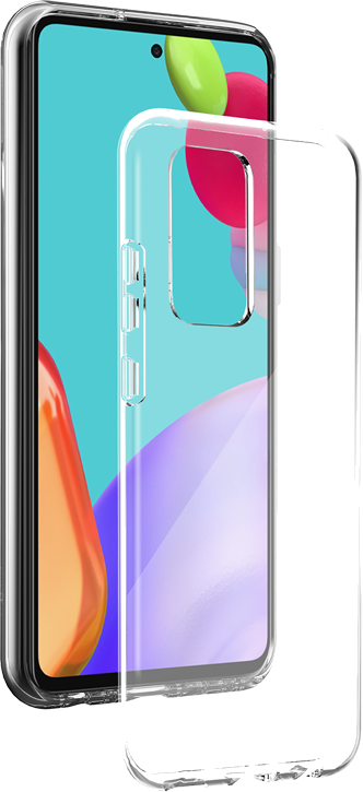 Coque Silisoft souple Transparente pour Samsung G A52 4G / A52 5G / A52s 5G Bigben