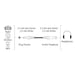 Prolongador de audio jack macho/hembra de 3,5 mm, estéreo, 3,0 m