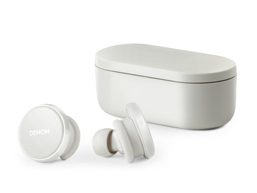 Denon PerL Pro Cuffie senza fili Bluetooth per chiamate/musica Bianco