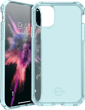 Itskins Spectrum Funda semidura azul transparente para iPhone 11 Pro