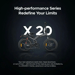 Bici elettrica per adulti 20'' Engwe X20, doppia batteria 48V 750W 22,2Ah - Grigio
