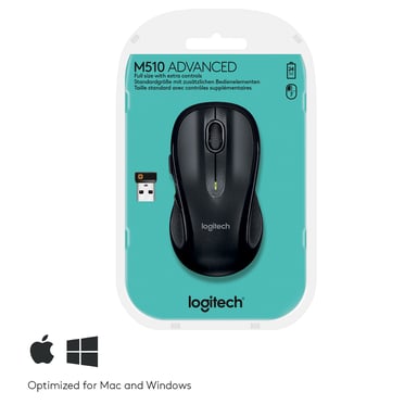 Ratón láser RF inalámbrico Logitech M510
