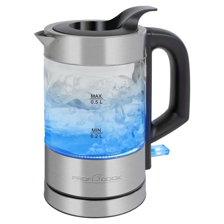 Proficook Bouilloire électrique en verre 0,5L PC-WKS1228G