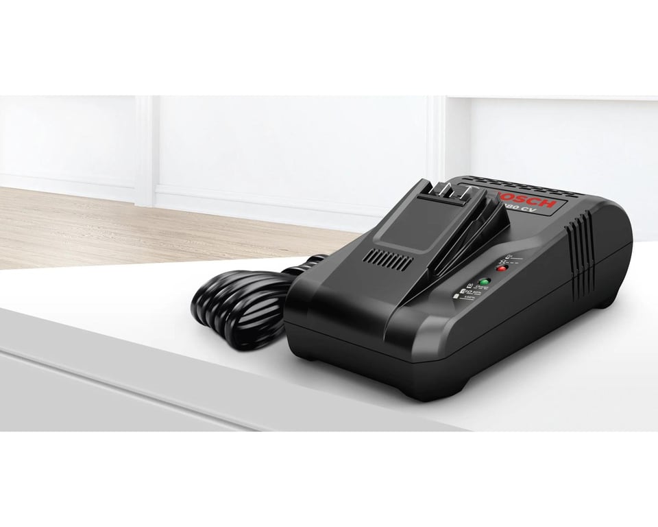 Bosch BHZUC18N Chargeur Rapide pour Batteries interchangeables 18 V Compatible avec aspirateur Bosch Unlimited - vue 3