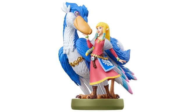 Nintendo amiibo Zelda & Loftwing - The Legend of Zelda: Skyward Sword HD Personaje del juego interactivo