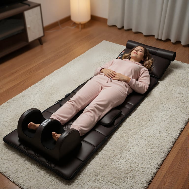 Coffret de Massage BODYLIFE Premium Duo Chauffant Massage Complet Nuca Lombaires - vue 4