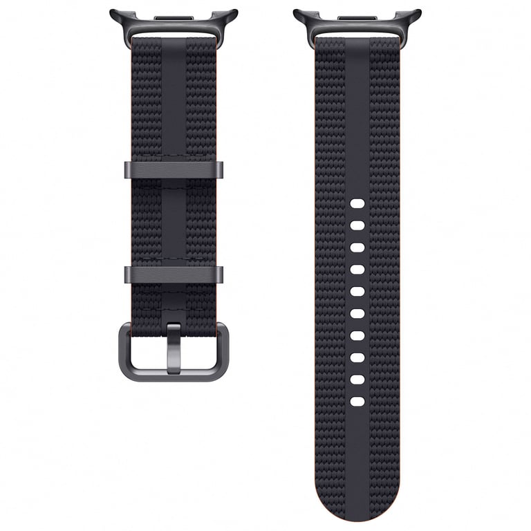Bracelet Athleisure original pour Samsung Galaxy Watch 8 (40/44mm) / Classic (46mm) - S/M - Graphite - Neuf