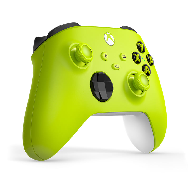 Manette Xbox Series sans fil nouvelle génération – Electric Volt – Jaune – Xbox Series / Xbox One / PC Windows 10 - Jaune - Excellent état