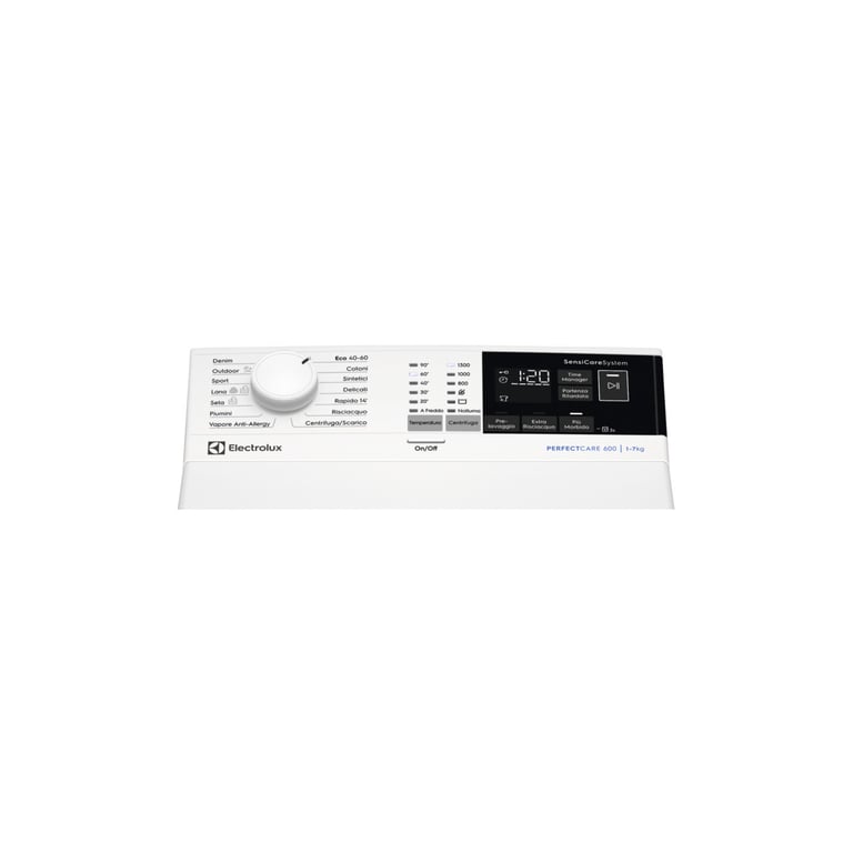 Electrolux SensiCare 600 EW6T437A machine à laver Charge par dessus 7 kg 1251 trmin Neuf - vue 2